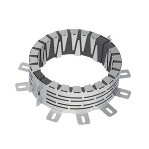 3JW 269697 VIM MG2-A XL D355สแตนเลสปลอกกันไฟติดตั้งบนพื้นผิวท่อไอเสีย - Product Image 1