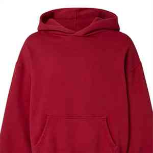 Sweat à capuche d'hiver pour hommes 100% coton coupe régulière épaule Boxy poche polaire Streetwear pull respirant Service OEM - Product Image 3