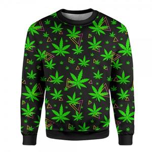 Sweat-shirt brodé personnalisé Streetwear Col rond Imprimé doublé Design lourd Styles tendance pour l'automne - Product Image 1