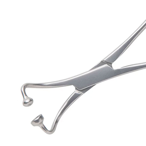 Abrazadera de toalla Manual Roeder con mordazas de bola 11 "exportador de fórceps quirúrgicos de acero inoxidable de grado médico - Product Image 6