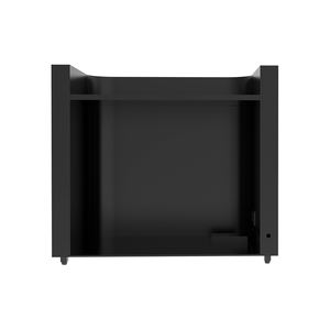 עמדת די ג'יי מעוקלת עם תאורת לד - עמדת די ג'יי ניידת |   מעמד מתקפל לתאורת LED RGB לדיג'יי, הרכבה קלה לדיג'יי ניידים, הופעות חיות, ברים - Product Image 5