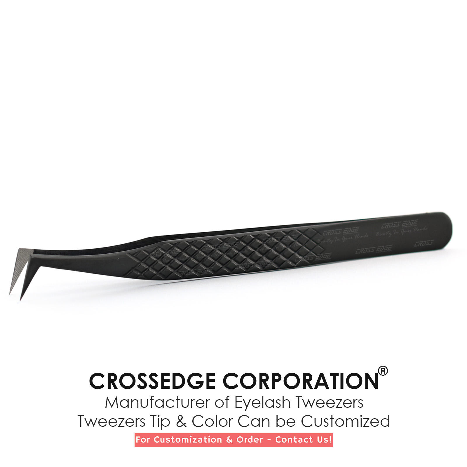 แหนบสีดำละเอียด X