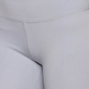 Leggings de gimnasio de cintura media sólidos para mujer, pantalones de Yoga para correr, conjunto de dos piezas, transpirable LICRA ligero/poliéster - Product Image 6