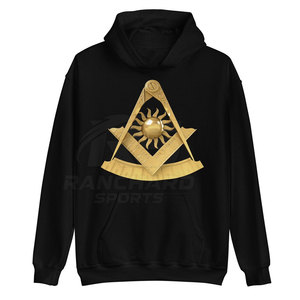 เสื้อฮู้ดดี้ผ้าคอตตอนผสมลายกราฟิกเมสัน ดีไซน์สำหรับผู้ใหญ่ แบบ unisex - Product Image 1