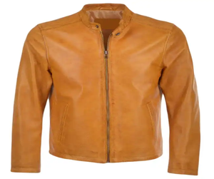 Blouson de moto en cuir de haute qualité pour hommes, sur mesure, nouveau design, blouson de moto en cuir, blouson tendance pour hommes - Product Image 4