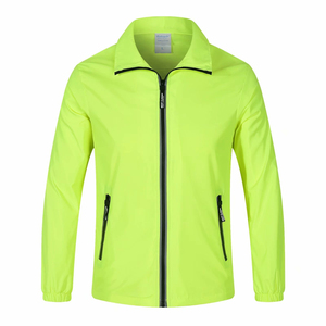 Chaqueta informal de talla grande para hombre, ropa deportiva para exteriores, chaqueta cortavientos, chaqueta de negocios con cuello levantado, venta al por mayor, transpirable - Product Image 2