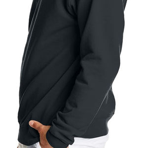 เสื้อฮู้ดแบบสวมหัวโอเวอร์ไซส์สำหรับผู้ชายผ้าฝ้าย100% ออกแบบโลโก้ได้ตามต้องการ - Product Image 5