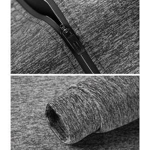 Nuevos chándales transpirables de poliéster con cremallera de alta calidad para hombre, al por mayor Conjunto de jogging, chándales de gimnasio para hombre de tela genuina a bajo precio - Product Image 5