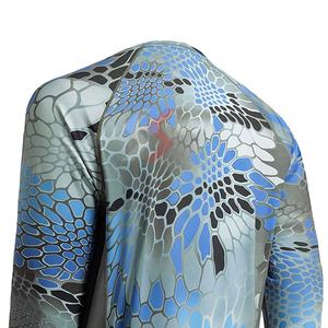 Logotipo personalizado al por mayor bajo Moq sublimación diseño de secado rápido azul Marlin pesca camisas de manga larga pesca camisas precio barato - Product Image 6