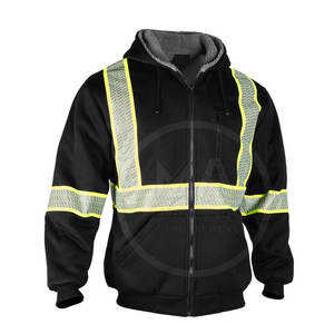 Vêtements de travail Conception personnalisée Veste de sécurité haute visibilité Fabrication pakistanaise Veste de sécurité haute visibilité - Product Image 5