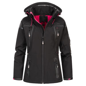 Elite cremallera tendencia mujer transpirable Softshell chaqueta Activewear cremallera a prueba de viento chaqueta de peso pesado con logotipo personalizado - Product Image 1