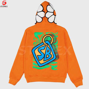 Sweat à capuche épais de haute qualité French Terry Hoodies Sweats à capuche surdimensionnés lourds - Product Image 5