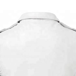 Veste en cuir personnalisée pour hommes blouson classique ou style motard cuir de vache véritable logo marque OEM ODM vente en gros de vêtements d'hiver - Product Image 5