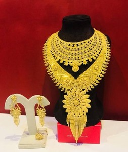 18พันทองชุบ3มิลลิเมตรไมครอนผู้ผลิตสร้อยคอเครื่องประดับตุรกีออกแบบสร้อยคอสำหรับผู้หญิงแต่งงาน - Product Image 6