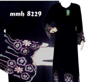 แขนเสื้อปักลายอาบายาลุคใหม่วัสดุผ้าเนื้อนุ่มสำหรับฤดูร้อน - Product Image 1