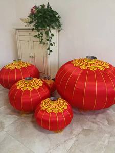 Culture asiatique de haute qualité élégante lanterne Hoi an décoration festive lanternes en soie de bambou imperméable au Vietnam - Product Image 2