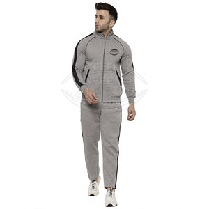 Survêtement d'entraînement d'hiver pour hommes avec tissu respirant à séchage rapide 100% polyester Design sportif léger pour la salle de sport et la course à pied - Product Image 1