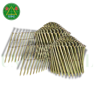 Competitive Price Wholesale Supplies Coil <b>Nails</b> 3" x 0.120 4500pcs with Spiral Shank And Checkered Head Style from Vietnam - Product Image 1