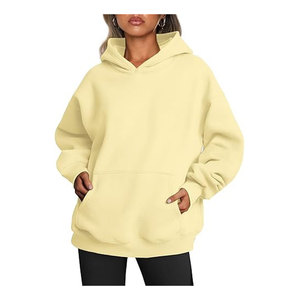 Personalizable 100% algodón de los hombres gruesos recortados Sudadera con capucha de peso pesado de gran tamaño de lana bordada con forro fabricado Sudadera con capucha en blanco - Product Image 3