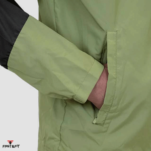 Custom New Fashion Canvas Stand Collar Hooded Windbreaker <b>Jacket</b> High Street Popular Design Waterproof <b>Casual</b> Plain for Winter - Product Image 5