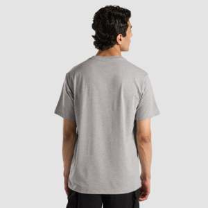 Camiseta Deportiva Ajustada de Color Gris Jaspeado para Entrenamiento de Resistencia y Gimnasia - Product Image 3