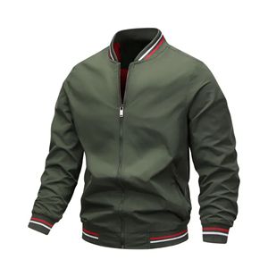 Alta calidad personalizada streetwear invierno elegante al por mayor transpirable Letterman unisex viaje satén liso chaqueta bordada - Product Image 6