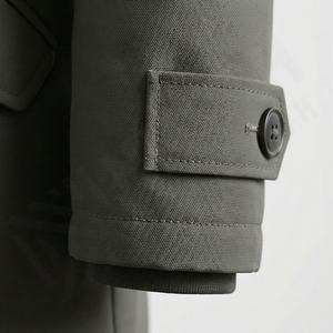 Women's Winter Puffer Coat Mid-Length Standing Collar <b>Fur</b> Decoration Breathable Parka <b>Jacket</b> Thermal Warm Insulated Outerwear - Product Image 6