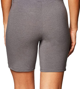 กางเกงขาสั้นนักขี่จักรยานผ้ายืดสำหรับผู้หญิง | ชุดออกกำลังกายประจำวันระบายอากาศได้ดีเนื้อนุ่ม - Product Image 4