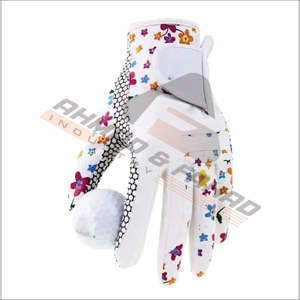 Vente en gros Logo personnalisé Gant de golf blanc de meilleure qualité en cuir de mouton pour main gauche Gant de golf de meilleure qualité - Product Image 3