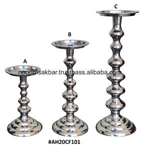 Candelabro de Aluminio Hecho a Mano 2026 con Diseño Elegante en Latón y Plateado para Iluminación y Decoración del Hogar - Product Image 6