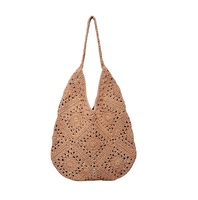 Bolso de mujer Boho de macramé hecho a mano para una ropa informal elegante con intrincado trabajo de cuerda y un estilo artístico único