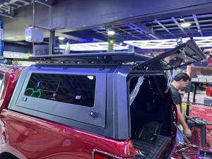 4X4 Aluminium Pickup <span class=keywords><strong>Hard</strong></span> <span class=keywords><strong>Top</strong></span> Auvent Étanche Heavy Duty Truck Topper pour Mazda BT50 Cap avec Smart Lock <span class=keywords><strong>Ford</strong></span> <span class=keywords><strong>Ranger</strong></span> - Product Image 3