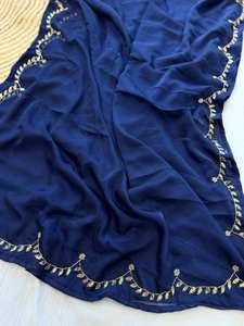 เสื้อเบลาส์ผ้าซาตินแบบไม่มีตะเข็บผ้าโปร่งบางเนื้อนุ่มหรูหราพร้อมด้วยงานฝีมือที่ประณีตแบบดั้งเดิม - Product Image 6