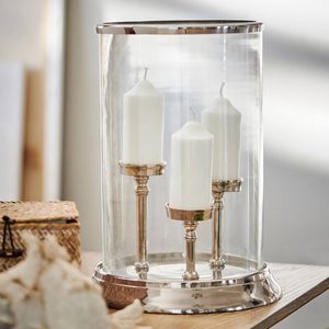 Design de luxe décoratif pour la maison en aluminium 3 bougeoirs porte-verre pour centres de table de mariage vente chaude moderne - Product Image 2