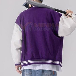 Customized Logo & Color Letterman Jacket New Design Letterman Jacket Best Material Letterman Winter Jacket - Product Image 4