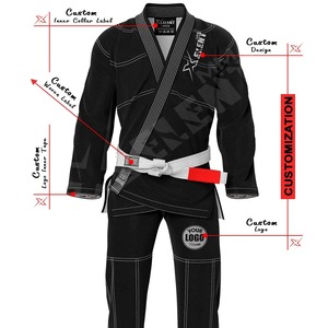Kimono de Jiu-Jitsu en Coton Tissé Perlé Personnalisé 2026 Xelent pour Femme, Tenue d'Arts Martiaux MMA, Équipement d'Arts Martiaux Incluant le Karaté - Product Image 2