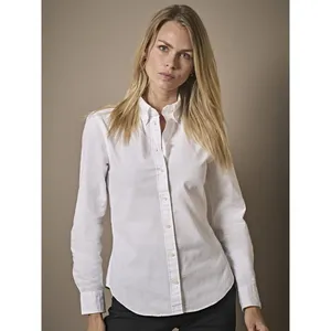 <b>Ladies</b> Perfect Oxford <b>Shirt</b> for Corporate Merchandising Promotional <b>Polo</b> <b>Shirts</b> - Product Image 3