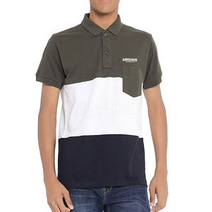 เสื้อโปโลผู้ชายแฟชั่นล่าสุดระบายอากาศได้เสื้อโปโลแขนสั้น - Product Image 2