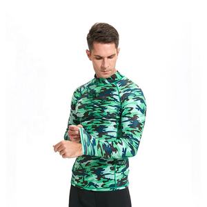 Leggings de Compression en Nylon et Spandex pour hommes, vêtements de Sport, de Fitness, de Gym, ensemble deux pièces d'entraînement, protection contre les éruptions cutanées, dernière conception 2023 - Product Image 3