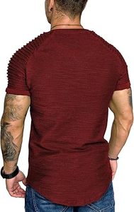Wholesale Men's Gym Workout T-Shirt Breathable 95% Cotton 5% Elastic Jersey Custom Logo Printing Muscle Fit T-Shirt For <b>Boys</b> - Product Image 4