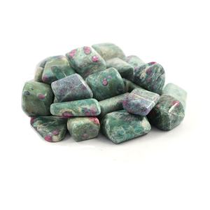 Piedra de rubí artificial para chakra reiki, piedra de cristal natural, piedras preciosas curativas a granel - Product Image 3