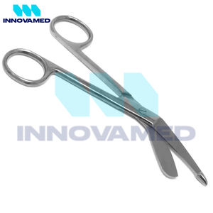 Easy <b>Grip</b> Customized Made Premium Quality Stainless Steel Surgical Lister Bandage Scissors Manual Autoclavable Rust-Resistant - Product Image 1