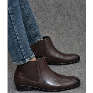 Chaussures habillées pour hommes, design classique, confortables et souples, idéales pour le bureau et le travail. - Product Image 1