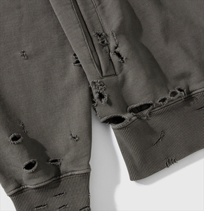 Nuevas sudaderas con capucha de moda, extragrandes, personalizadas con estampado en relieve, a la venta, último estilo, color sólido, talla grande para hombre, sudaderas con capucha con estampado en relieve. - Product Image 5