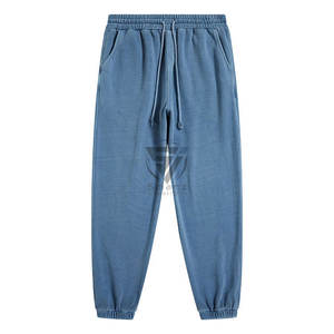 ชุดวอร์มผ้าฝ้ายแบบเรียบง่ายสำหรับทุกเพศ กางเกงวอร์มและเสื้อฮู้ดแบบกำหนดเอง ชุดวอร์ม 2 ชิ้นสำหรับผู้ชาย - Product Image 3