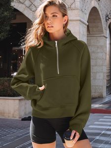 Directo de fábrica al por mayor de las mujeres Sudadera con capucha pulóver sudadera OEM de manga larga de lana personalizada de etiqueta privada sudaderas con capucha - Product Image 5