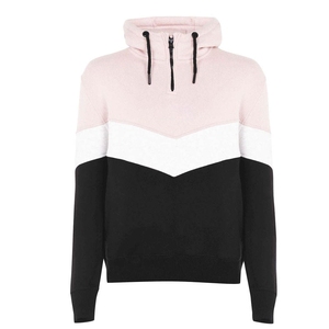 Sudaderas con capucha de manga larga con cremallera de algodón de alta calidad para mujer, Jersey informal, Top corto de gran tamaño, Sudadera con capucha con diseño de bolsillo - Product Image 4