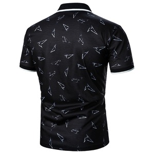 Polo à sublimation en polyester avec col à tricoter et manchette à tricoter en matériau à séchage rapide en service OEM - Product Image 3