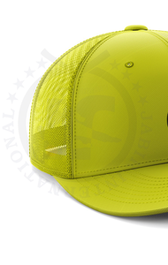 Gorras de béisbol de 5 paneles perforadas personalizadas de alta calidad, gorra deportiva impermeable para camioneros, rendimiento de 2 tonos para malla informal al aire libre - Product Image 4