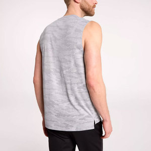 Débardeur sans manches personnalisé OEM pour hommes en coton respirant pour l'été, adapté à la salle de sport, marque streetwear, marque privée, vêtements en vrac - Product Image 2